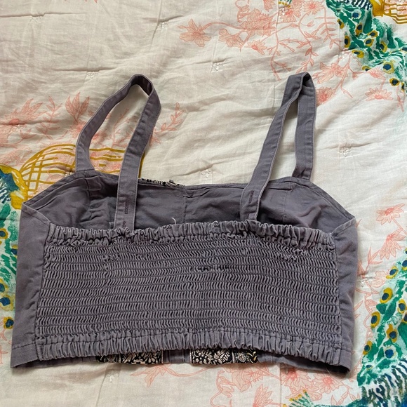 Urban Outfitters Diamond Bra/Crop Top - Picture 2 of 4